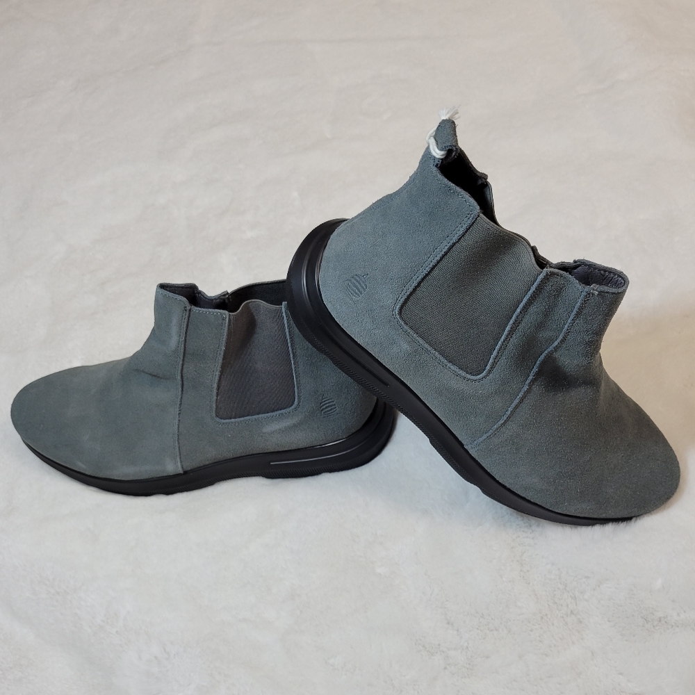 BNIB MARINA YACHTING DARK GREY RIZZIL SUEDE MEN'S SNEAKERS EU 42 US 9